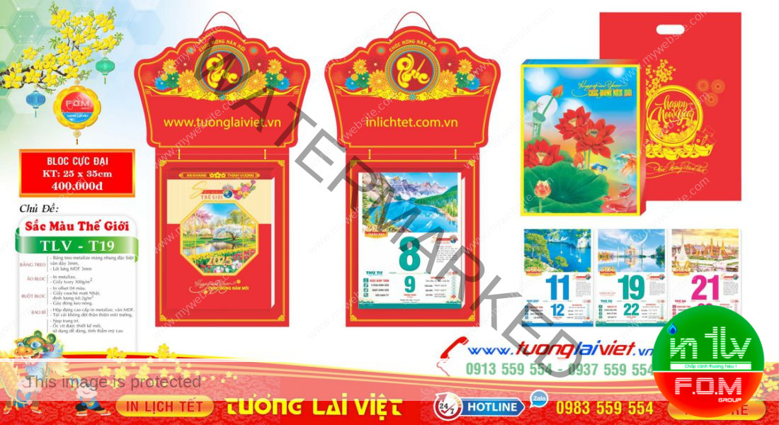 In Lịch Bloc Cực Đại 2026