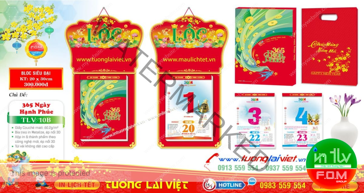 In Lịch Tết 2026 Tại HCM