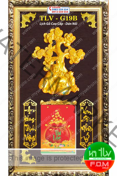 Lịch Gỗ Mai Phú Quý - Ảnh 6