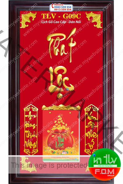 Lịch Gỗ Phát Lộc