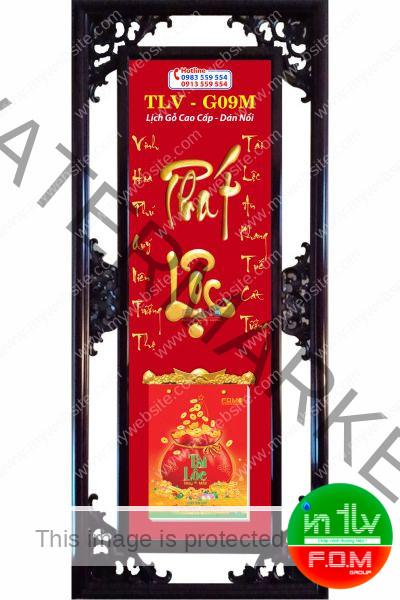 Lịch Gỗ Phát Lộc