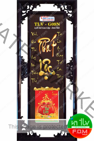 Lịch Gỗ Phát Lộc