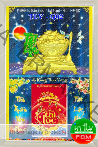 Lịch Khung Tranh Xuân Tài Lộc