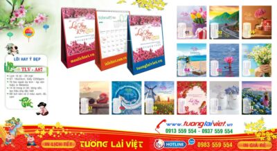 Mẫu Lịch Để Bàn Đẹp 2027