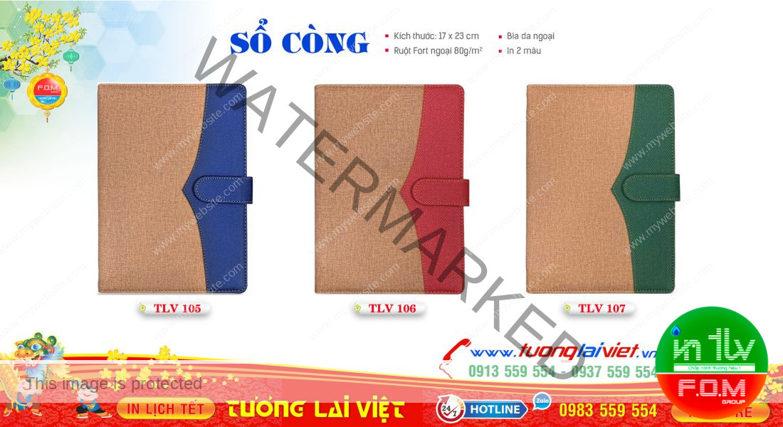 Sổ Còng Agenda Bìa Da